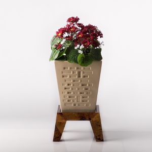 Brick Vase + Stand
