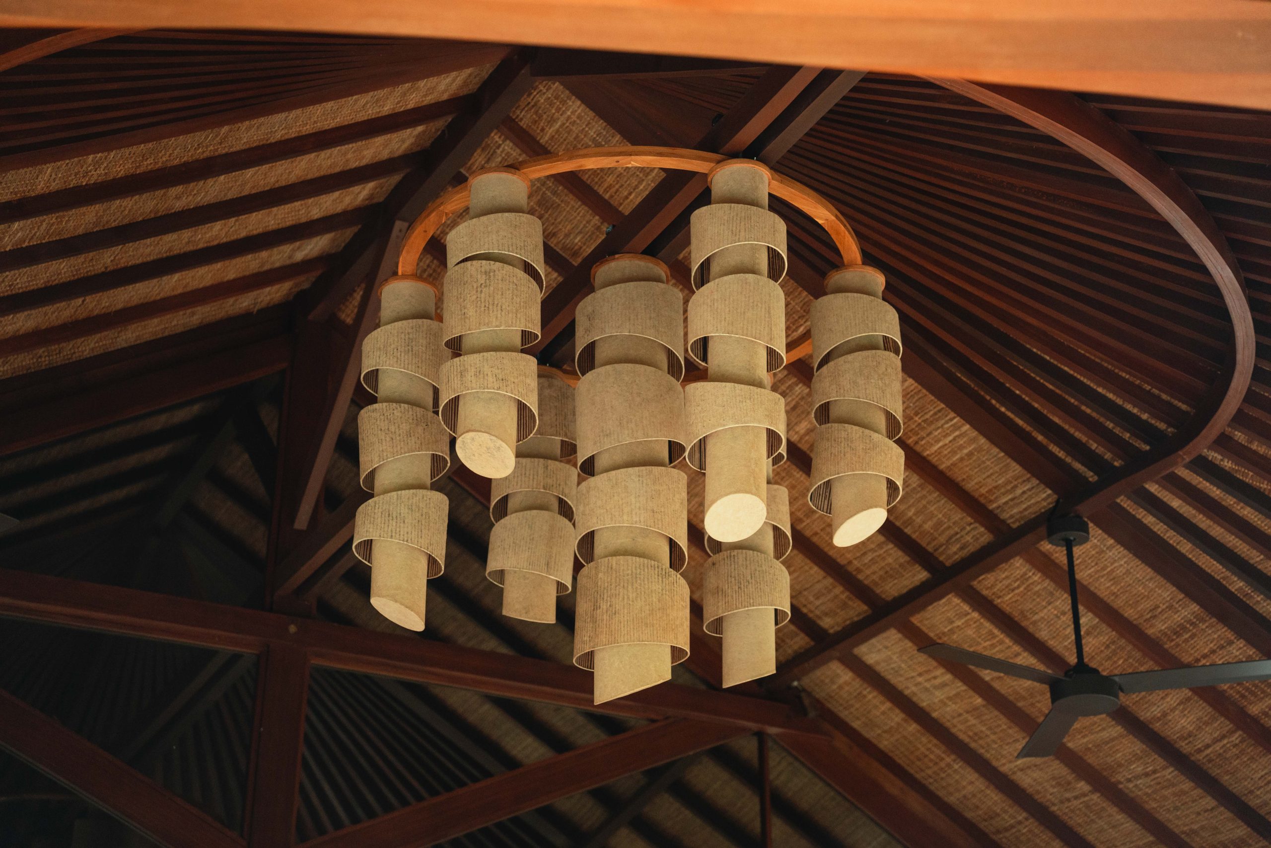 Enchanted Bamboo Hanging Lamp
