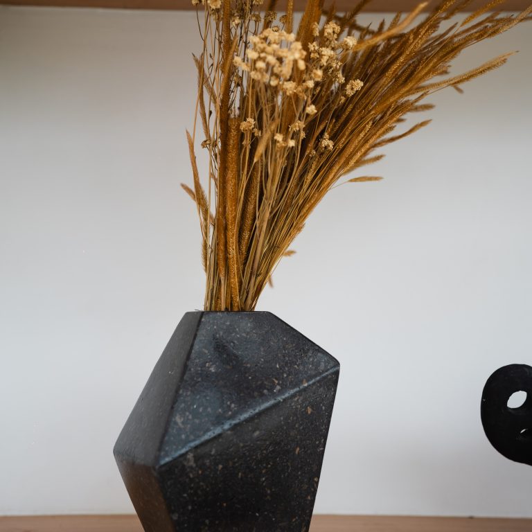 gemstone vase